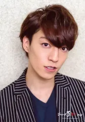【中古】生写真(ジャニーズ) Love-tune/森田美勇人/バストアップ・衣装黒・ストライプ・顔右向き・歯見せ/ジャニーズJr.祭り2018