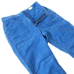 SOMETHINGサムシングSD74▼ワイドカラーパンツ▼Mサイズ▼ウエスト約78cm