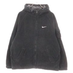 SUPREME (シュプリーム) 21SS×NIKE Arc Corduroy Hooded Jacket ナイキ アーチ コーデュロイジップジャケット ブラック DM1772-010