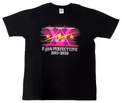 【中古】衣類 E-girls ツアーTシャツ IMAGINATION ブラック Lサイズ 「E-girls PERFECT LIVE 2011 2020」