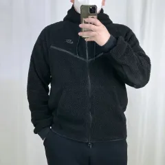 Nike(ナイキ） 黒 ボア ボアフリース フリース ジャケット XL 250123