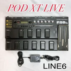【極美品】Line6 ラインシックス POD XT LIVE ギターエフェクター 極美品】Line6 ラインシックス POD XT LIVE ギターエフェクター