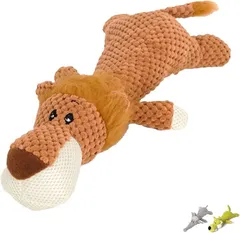 ozgram ドッグトイ 犬用 猫用 犬噛むおもちゃ ぬいぐるみ 音が鳴る 歯磨き デンタルケア ストレス解消