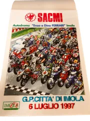 Vodafone Ferrari Racing 広告ポスター大判非売品3枚セット Vodafone