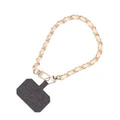 ☆ アイボリー ☆ スマホハンドストラップ ハンドストラップ 可愛い スマホストラップ チェーンストラップ リストストラップ 携帯ストラップ チェーン ロープ 手首 落下防止 携帯 携帯アクセサリー スマホアクセサリー レディース スマホ シンプル かわいい