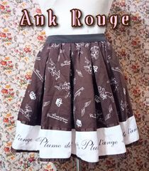 ANK ROUGE チョコ色バレンタイン/天使スカート ［中古品］