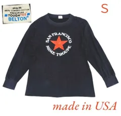 vtg USA製古着　BELTON長袖ＴシャツＳブラックサンフランシスコ swh0546のサムネイル
