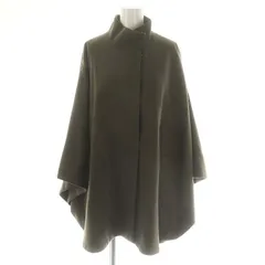 ユナイテッドアローズ UNITED ARROWS マルゥ MARW ポンチョコート ミドル丈 スタンドカラー アウター 茶 ブラウン /MI ■OSのサムネイル