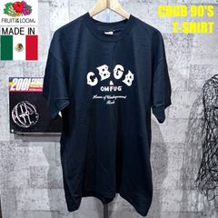 美品 90'S-00'S CBGB Tシャツ メキシコ製 フルーツオブザルーム XL ロック バンド FRUIT OF THE LOOM