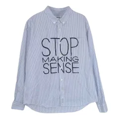 ステューシー  STOP MAKING SENSE TEE ×トーキングヘッズ 両面プリントTシャツ メンズ M