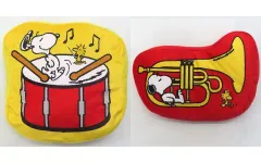 【中古】クッション・本体 全2種セット プレミアムダイカットクッション～マーチングバンド～ 「PEANUTS(SNOOPY)」 ラウンドワン限定