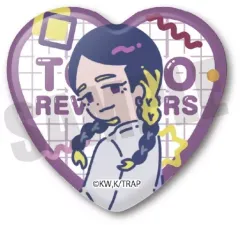 【中古】バッジ・ピンズ 灰谷蘭 「東京リベンジャーズ れとぽぷ 第4弾 ハート型缶バッジ」