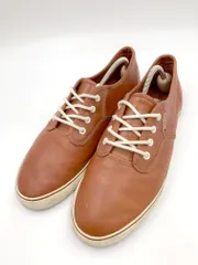 GRAVIS グラヴィス レザー ローカット スニーカー size26.5/茶 ■■メンズ