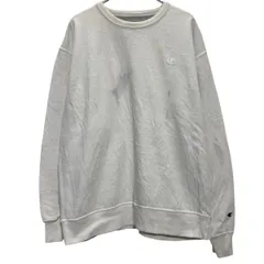 Champion ロゴスウェット トレーナー ホワイト XL チャンピオン プルオーバー 裏起毛 ビッグサイズ 古着卸 アメリカ仕入 a612-5363