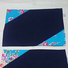 【台湾製生地使用】客家花布使用ランチョンマット A　2枚セット