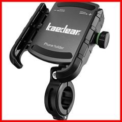KDR-M8S-BK パワーグリップ レバー操作 対応 マウント 振動吸収 (ブラック/ダイヤル) バイク用スマホホルダー 携帯ホルダー スマホホルダー バイク Kaedear(カエディア)