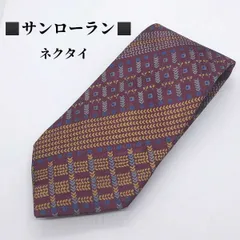 ✨美品✨イヴサンローラン　ネクタイ　グリーン　ゴールド　ボタニカル　ジャガード 最 安値 でファッション - ✨美品✨イヴサンローラン ネクタイ