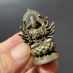 鷹面法器。仏道具。密宗。昭和時代。舊家蔵出し。希少品。銅器