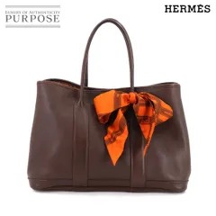 美品✨　エルメス　ハンドバッグ　ガーデンツイリー　TPM ハバナ　スイフト HERMES ガーデンパーティ ツイリーTPM 2005年 □I ハンドバッグ