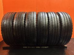 DUNLOP ENASAVE SPLT50 215/70R17.5 118/116L LT 17.5インチ ライトトラック用 夏タイヤ 6本 20～22年製 バリ溝 コースター等　(KTS161)