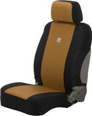 カーハート　車前座席用　シートカバー　茶／黒　●新品・新作　２個セットセール！
