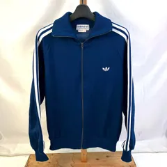 【adidas】アディダス 70s ATS-44Fトラックジャケット 紺白 adidas】アディダス 70s ATS-44Fトラックジャケット 紺白
