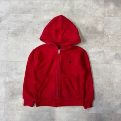 kids polo Ralph Lauren フルジップパーカー　キッズ古着　4Tサイズ