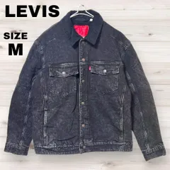 美品 LEVIS PREMIUM リーバイス  Gジャン ボア 黒 M 防寒