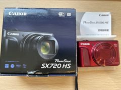 Canon PowerShot SX720HS レッド 元箱付き #M180 - メルカリ