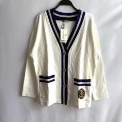 ポロバイラルフローレン』 (L) エンブレムカーディガン 長袖 裏 