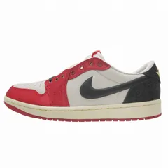 2024年 ナイキ × トロフィールーム NIKE × Trophy Room Air Jordan 1 Low OG SP Away Sail and Varsity Red エア ジョーダン1 ロー スニーカー FN0432-100 US10 28.0cmのサムネイル