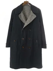 Burberrys 11号 リバーシブル ウールコート ダブルフェイス