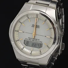 稼働 カシオ WVA-M480 ソーラー デジアナ文字盤 メンズ腕時計 2000000 NSK IGR