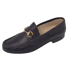美品 Vintage グッチ GUCCI ローファー モカシン ホースビット レ