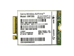 HP lt4111 LTE/EV-DO/HSPA+ Mobile Broadband Module EM7355 Gobi 5000 4G WWANカード 753080-005 704030-001のサムネイル