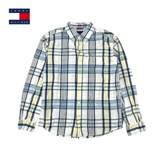 1032◯ Tommy Hilfiger チェックシャツ　150-160