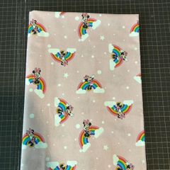 957 UKコットン　ディズニー　ミニー 幅約106-111cm×60cm