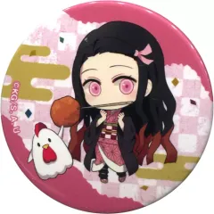 【中古】バッジ・ピンズ 竈門禰豆子 「鬼滅の刃×ローソン 缶バッジ」 コラボ店舗限定