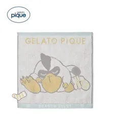 【新品】【OWHT ももんじゃ柄 オフホワイト】gelato pique ジェラート ピケ 【ドラゴンクエスト】ハンドタオル 　DQ ドラクエ