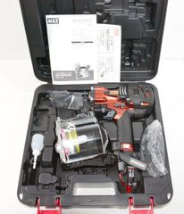 ★新品！未使用！MAX マックス 高圧コイルネイラ HN-90N6(D)-R マイスターレッド 高圧釘打機★