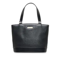 バーバリー ノバチェック シャドーホース ブラック レザー レディース BURBERRY【214-06362】