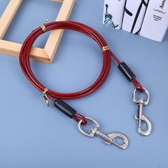 犬 ロング リード ワイヤー ペット用 ランナー ケーブル 散歩 トレーニング
