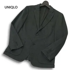 UNIQLO ユニクロ 通年 ストレッチ★ コンフォート テーラード ジャケット Sz.S メンズ 灰