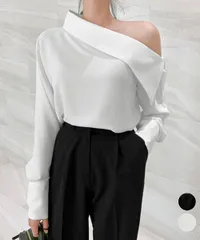 オフショルダーブラウス オフショルダー