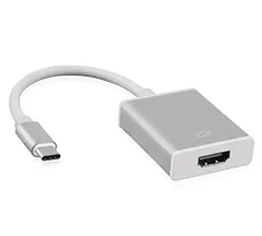 変換アダプタ USB Type-C to HDMI MacBook ChromeBook Pixel対応[定形外郵便、送料無料]mer007のサムネイル