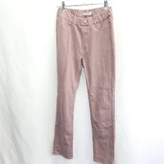 ◇ Θ snidel スナイデル ウエストゴム デニム サイズ0 モカ レディース E  【1412090019975】