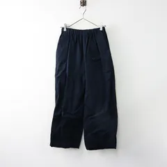 ゴーシュ G201-P029 カツラギワイドパンツ 2/ネイビー コットン イージー ゴム【2400014234404】