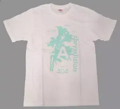 【中古】Tシャツ EGOIST Tシャツ(side-A：chrysalizion code 404) ホワイト×グリーン Mサイズ 「EGOIST LIVE TOUR 2020 side-A 『chrysalizion code 404』」 3月7日東京公演限