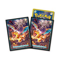 ポケモンカードゲーム デッキシールド プレミアム・グロス 悪テラスタルリザードン パック　64枚入り