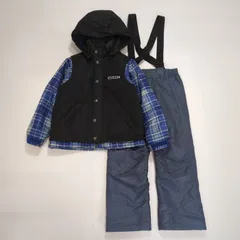 ジュニア　スキーウェア　上下セット RES71003 ネイビー 130cmのサムネイル